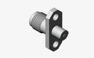 Quality K2.92 Female Stainless Steel 2-hole Flange Mount PCB RF Coaxial Connector wholesale