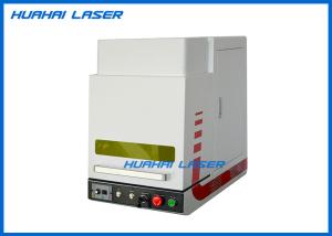 Quality Full Enclosure Fiber Laser Marking Machine With Rotary Fixture For Jewelry Rings Bangles wholesale