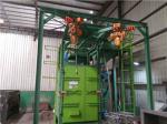 Steel Parts Overhead Hanger Type Shot Blasting Machine PLC Control