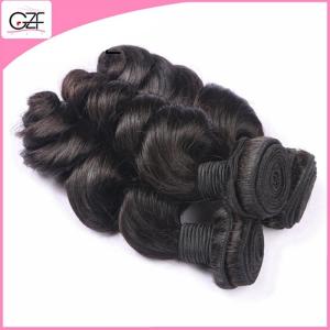 Quality Tangle Free Pretty Brazilian Virgin Loose Wave Hair 3pcs Mixed Length Virgin Hair 100g wholesale
