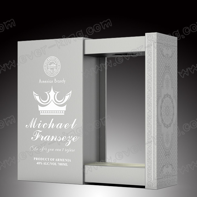 Wholesale Custom Logo Cardboard Paper Boxes For Wine Glass Bottle Packaging