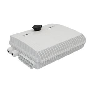 Quality ABS SC Simplex 12 Port Fiber Termination Box , FAT Fiber Splicing Box wholesale