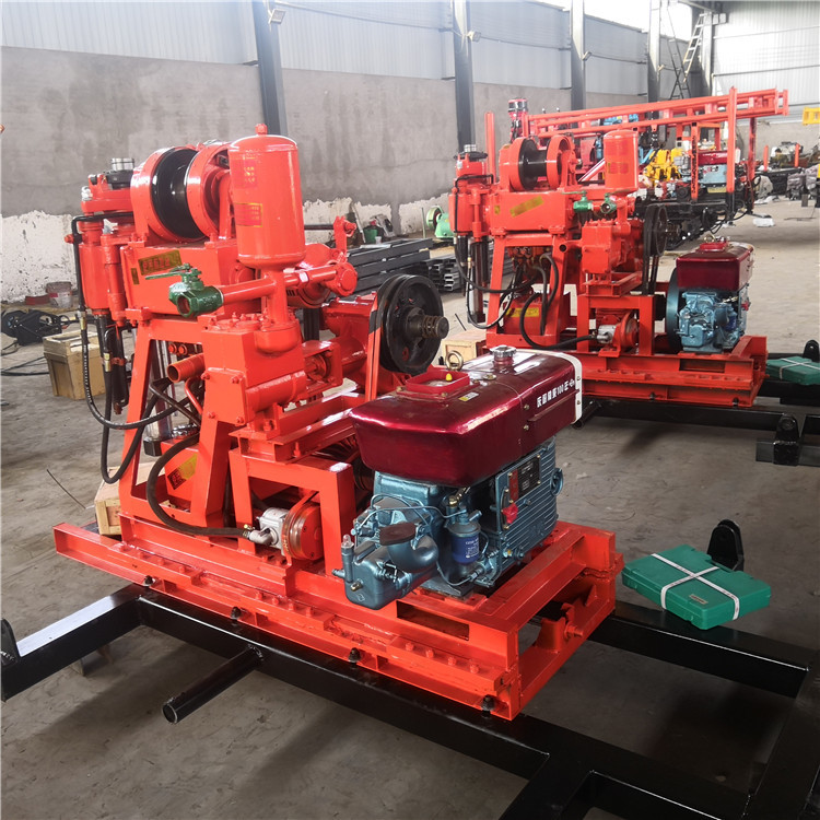 GY 200 Exploration Engineering Hydraulic Borewell Machine Customized 300 Meters Depth