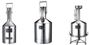 Quality 20L Stainless Steel Measuring Fuel Tank For Fuel Dispenser wholesale