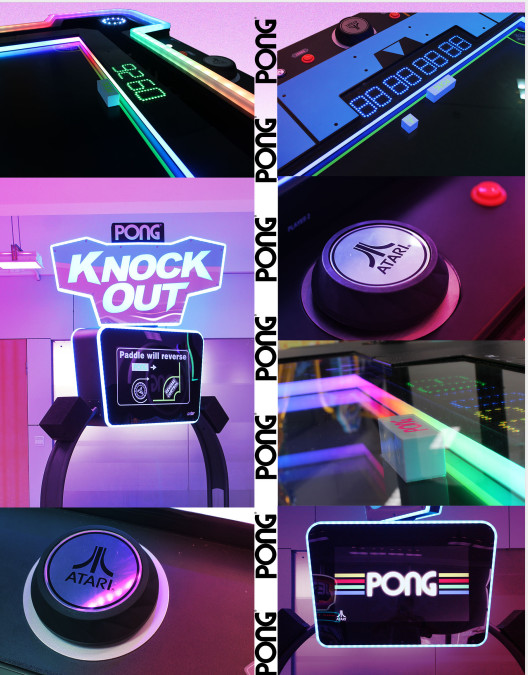 Unis Atari Pong 4p Version Kids Air Hockey Arcade Machine 6 Months Warranty