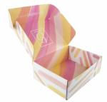 CCNB SBS Colored Packaging Boxes Folding Corrugated Mailing CTP E Flute