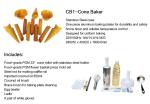 Commercial Ice Cream Waffle Cone Machine For Restaurant Bakery