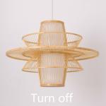 Chinese Pendant Lights for Living Room Bar Restaurant Bamboo Light(WH-WP-27)