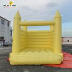 Adults Kids Inflatable Bouncy Castle Yellow Wedding Jumping Bouncy Castle ROHS