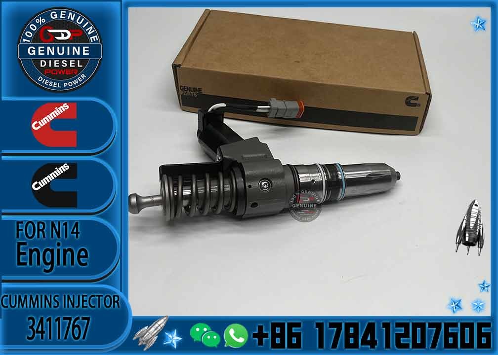 best price machinery Engine parts diesel injector 3411767 fuel injector