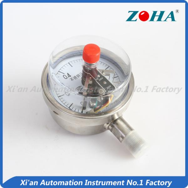 Shock Corrosion Proof Electric Oil Pressure Gauge / Small Magnetic Pressure