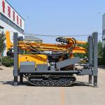 High Hydraulic Support Legs 350m Crawler Borehole Water Well Drilling Rig With