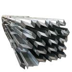 Galvanized Z Type Sheet Pile Cold Bending Construction Steel Purlin