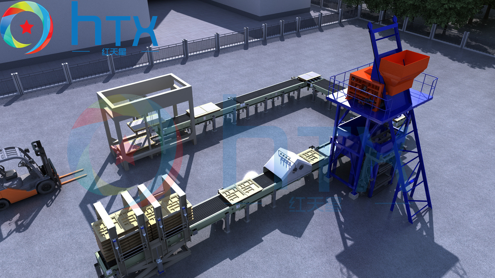 Concrete Batching Plant Mix Wet Cast Machinery Artificial Stone Making Machine