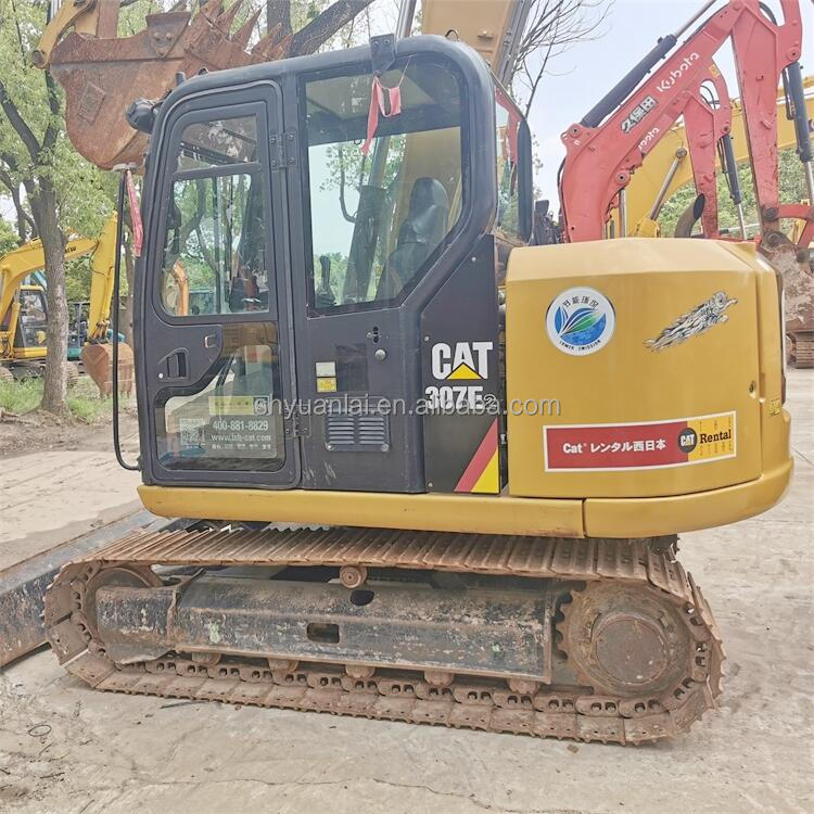CAT307E Second-Hand Excavator with Durable Soft Steel Design and High Work Efficiency