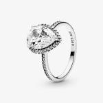 Women's Engagement 925 Sterling Silver Rings 1Carat Moissanite Diamond