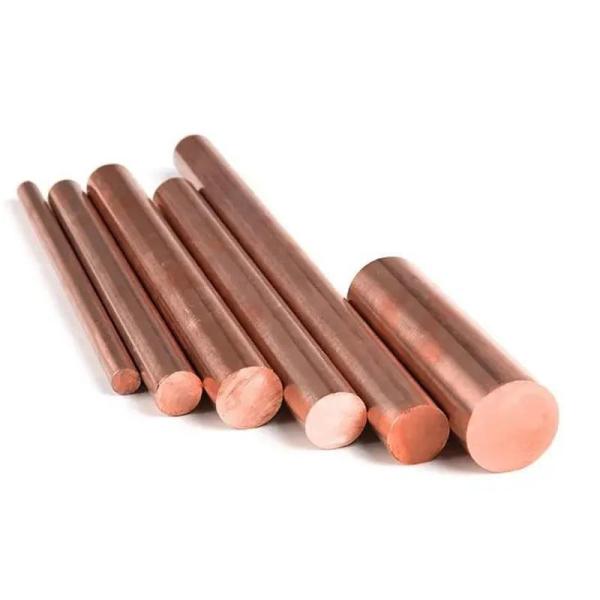 C3601 Solid Polished Red Rod 2mm-40mm C10100 C11000 C14500 Round Copper Bar for