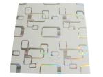 Interior 3D PVC Composite Wall Board for Bedroom / Shop Decoration at 500mmx500m