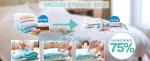 PA plastic clothes quilt space save zipper compression bags, space saver vacuum