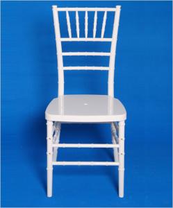 Quality White Resin Chiavari Chair hot sale Romania and Russia wholesale