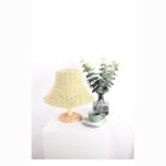 Lace Embroidery Crochet Organic Cotton Bucket Hat