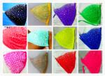 Stretchy NPC Bikini Competition Suits , Women Fitness Competition Swimwear