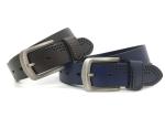 Heavy Duty Italian Leather Causal Dress Belt For Men With Single Prong Buckle