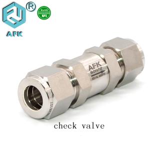 Quality Stainless Steel High Pressure Flow Control One Way Check valve wholesale