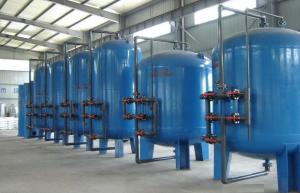 Quality Water Filtration Precision High Rate Sand Filter 20-25 T/H Stainless Steel / Carbon Steel / Fiberglass wholesale