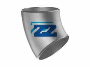 Quality 45 Degree Stainless Steel Pipe Elbow , Stainless Butt Weld Fittings 16 &quot; SCH80S ASTM A403 WP316L ASME B36 19 wholesale