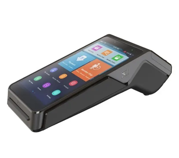 Commercial Retail Mobile POS Terminal with 5.5 inch HD Display and Multi-Touch Display