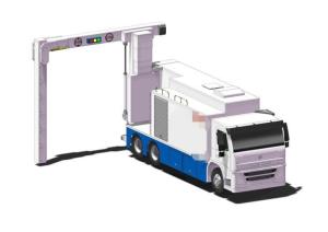 China Safety Container Scanning Machine / Marine Cargo Inspection System on sale