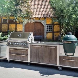 Quality Outdoor Commercial 304 Modular Stainless Steel Kitchen Cabinets wholesale