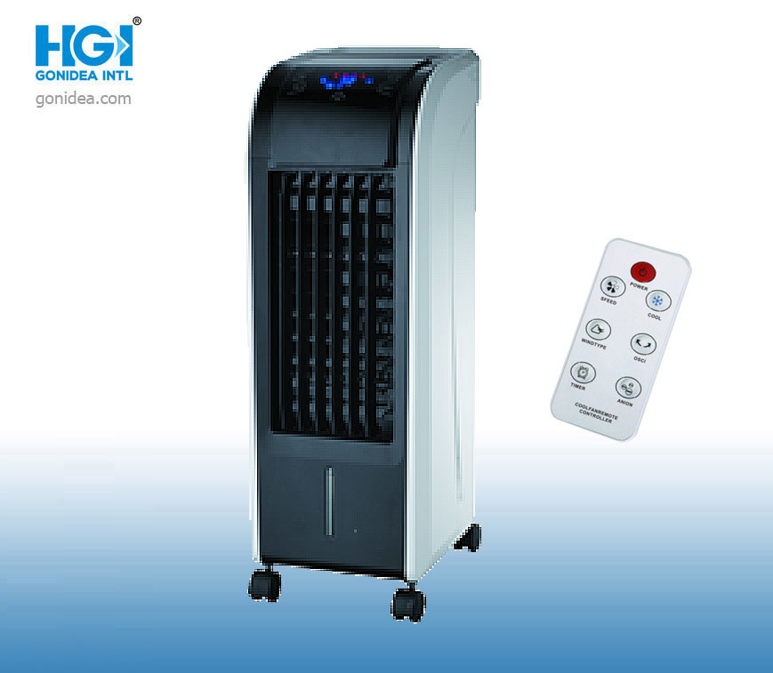 ROHS H31in Eco Friendly Portable Air Cooler 5L Water Tank Ice Pack