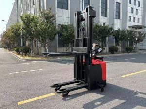 Quality 1500 kg Rated Load Capacity 24V210AH Battery Electric Double Lift Pallet Truck wholesale