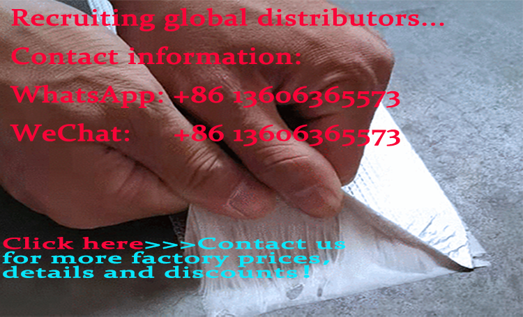 Black or Silver Self Adhesive Butyl Waterproof Tape for Traditional Design Style