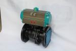Ball Valves Actuated:Single or double acting pneumatic control