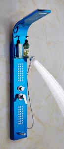 Quality Wall Mounted Shower Tower Waterfall Stainless Steel Modern Shower Panel wholesale