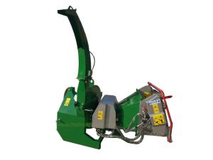 Quality Dual Motorized Rollers Horizontal Wood Chipper , Self Contained Wood Shredder Machine wholesale