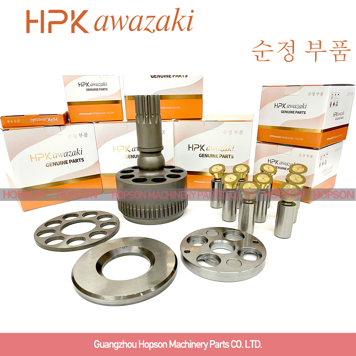 Excavator Hydraulic Pump Parts , SG02 SG025 Swing Motor Excavator Parts