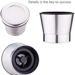 Quality Manual 192mm 277g 180ml Stainless Steel Salt Grinder wholesale