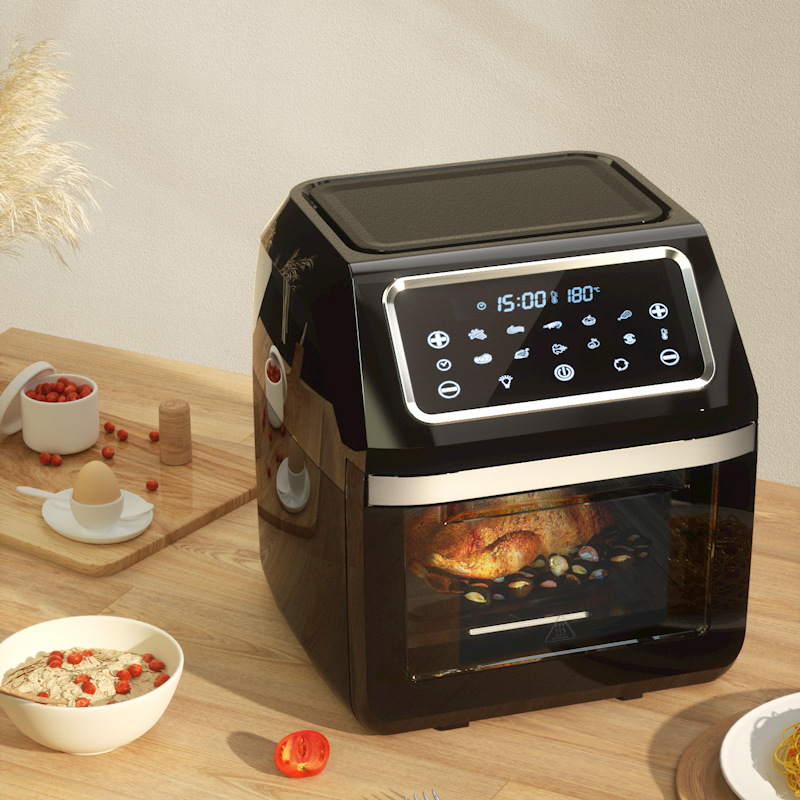Oil Free LED Screen Touch Control Air Fryer Oven 11L Big Capacity