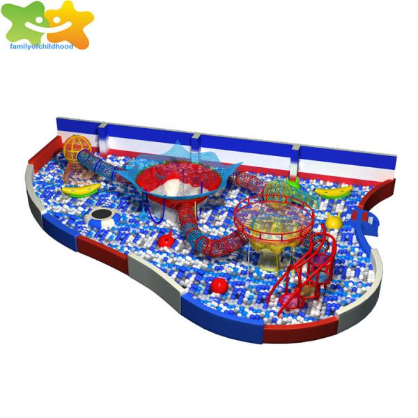 Attractive Kids Ball Pool Climbing Ropes Nets Obstacle Children Indoor
