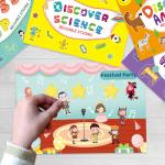 My Lovely Home DIY Reusable Sticker Book Album Improve Concentration