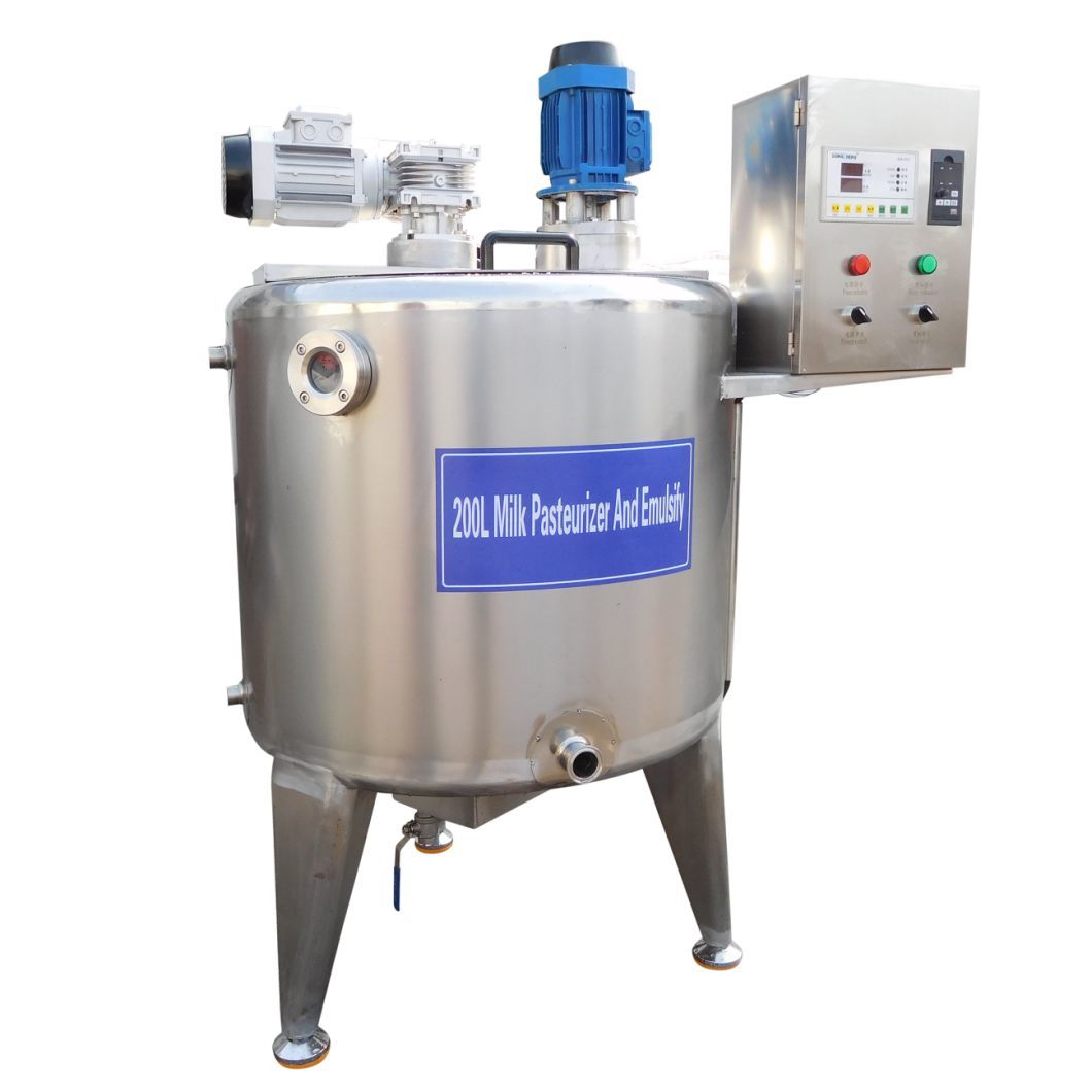 Ice Cream Liquid High Shear Emulsified Paint Mixer Machine Food Grade Mixing Tank