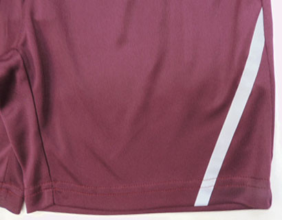 Knee Length Active Dye 140gsm Fabric Mens Soccer Shorts Solid Color