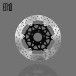 INCA-BD10 Nine-Pointed Star Disc Style Stainless Steel Motorcycle Front Disc