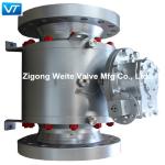 10x8'' Reduced Bore Ball Valve Metal Sealed 300LB High Temperature Resistant