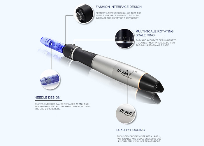 Silver Derma Ultima M6 Dr. Pen Auto Meso Therapy Microneedle System