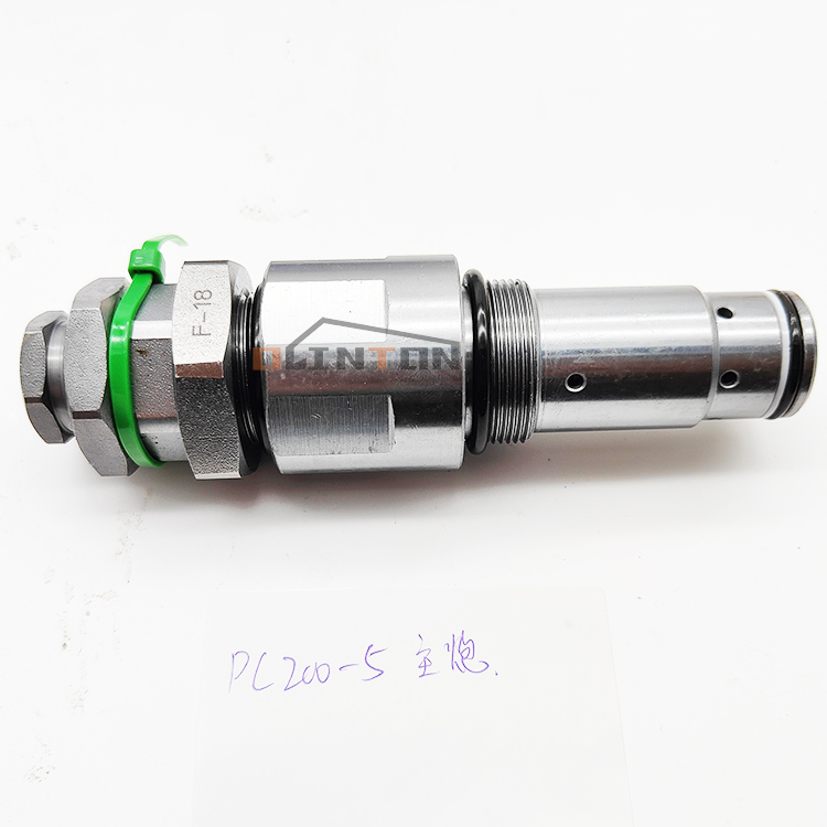 Excavator Parts Main Relief Valve For Excavator PC200-5 Guaranteed and OEM Support